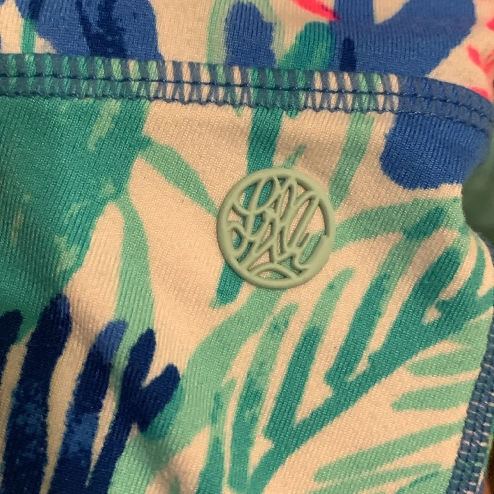 Lilly Pulitzer luxletic Tropical Leggings small - Picture 9 of 11